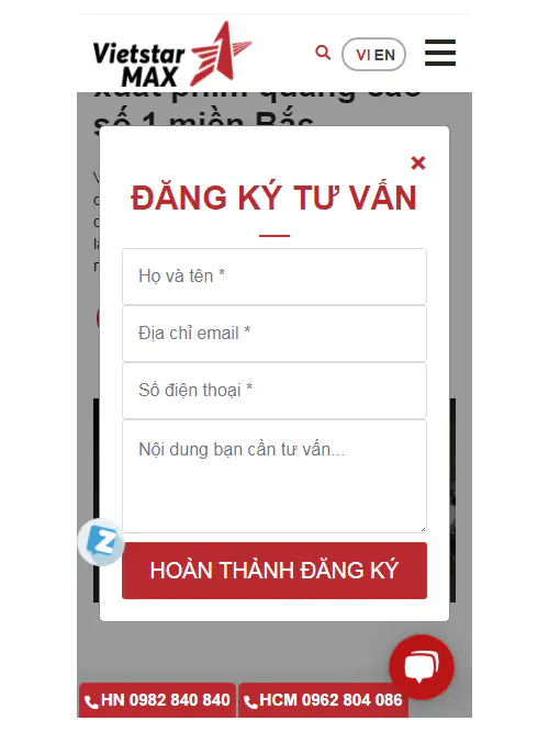 Sử dụng form đơn giản trên website di động sẽ dễ chịu hơn